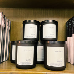 hand poured soy candles airport LAX