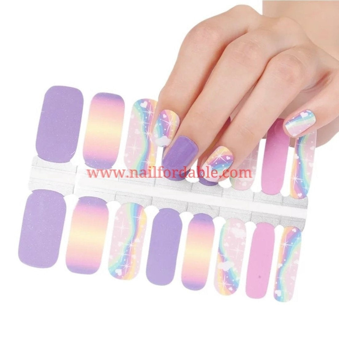 NAILFORDABLE!-Hundreds of Nail Polish Wraps' Styles & Colors for $2.99