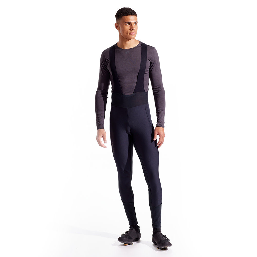 Men's Thermal Bib Tights, Ash Forest