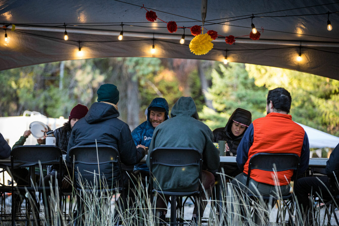 Camp vibes at Trans-Cascadia 2021. here good memories are made.