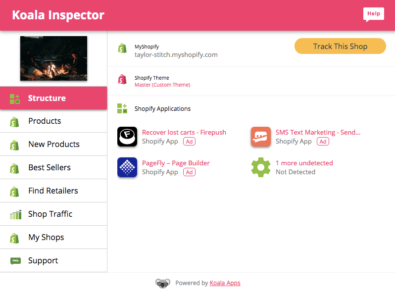 Koala Inspector for Shopify