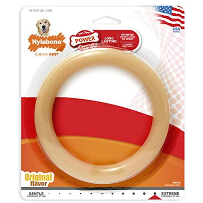 Nylabone Power Chew Pretzel Bacon & Peanut Butter Dog Chew Toy