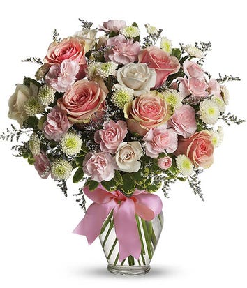 Wrist Corsage Light Pink – The Barn Company