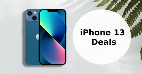 A feature image about the best iPhone 13 deals [2023]. 