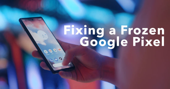 A featured blog post image for an article about google pixel is frozen