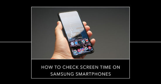 how to check screen time on samsung - featured blog post image