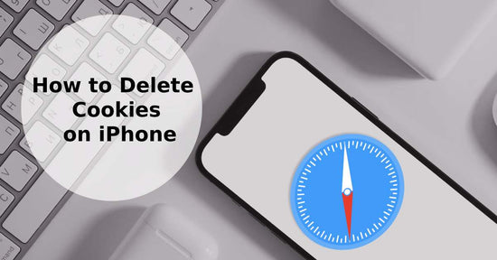 A feature image about how to delete cookies on iPhone.