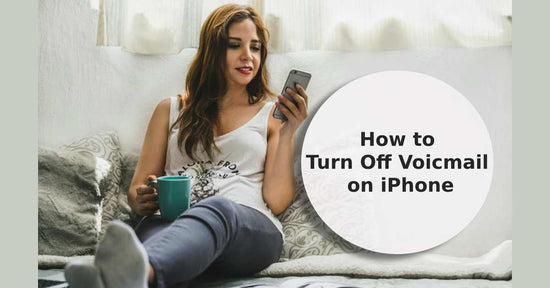 A feature image about how to turn off voicemail on iphone