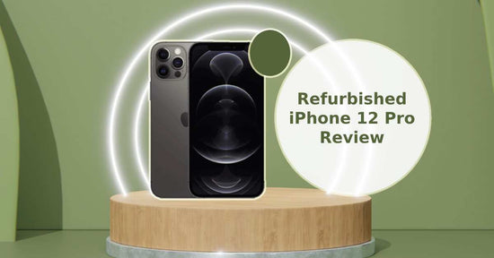 A feature image about our refurbished iPhone 12 Pro review..