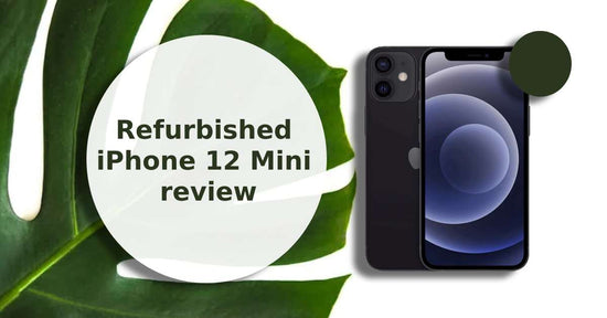 A feature image about our refurbished iPhone 12 Mini review.
