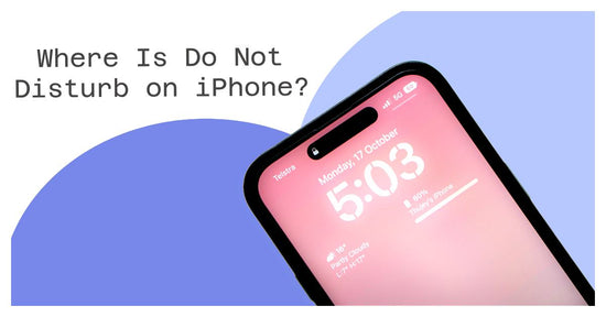 a featured image for an article all about where is do not disturb on iphone.