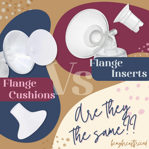 Flange Inserts vs Breast Cushions Comparison