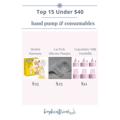 hand pump and consumables favorite breast-feeding