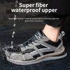 Waterproof steel toe sneakers