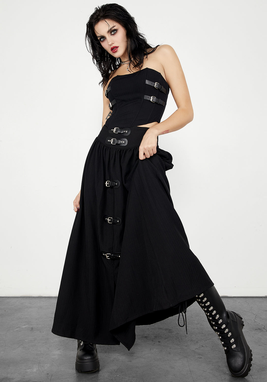 Checkmate High Waist Tapered Trousers – Disturbia