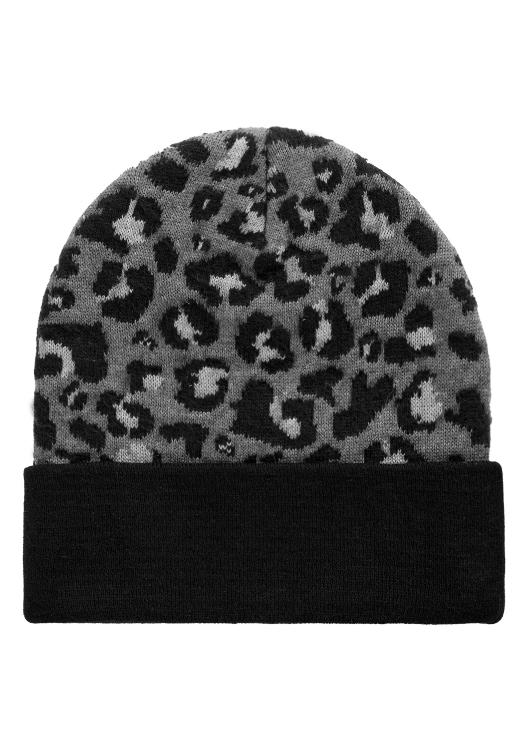 FIERCE LEOPARD PATTERN BEANIE