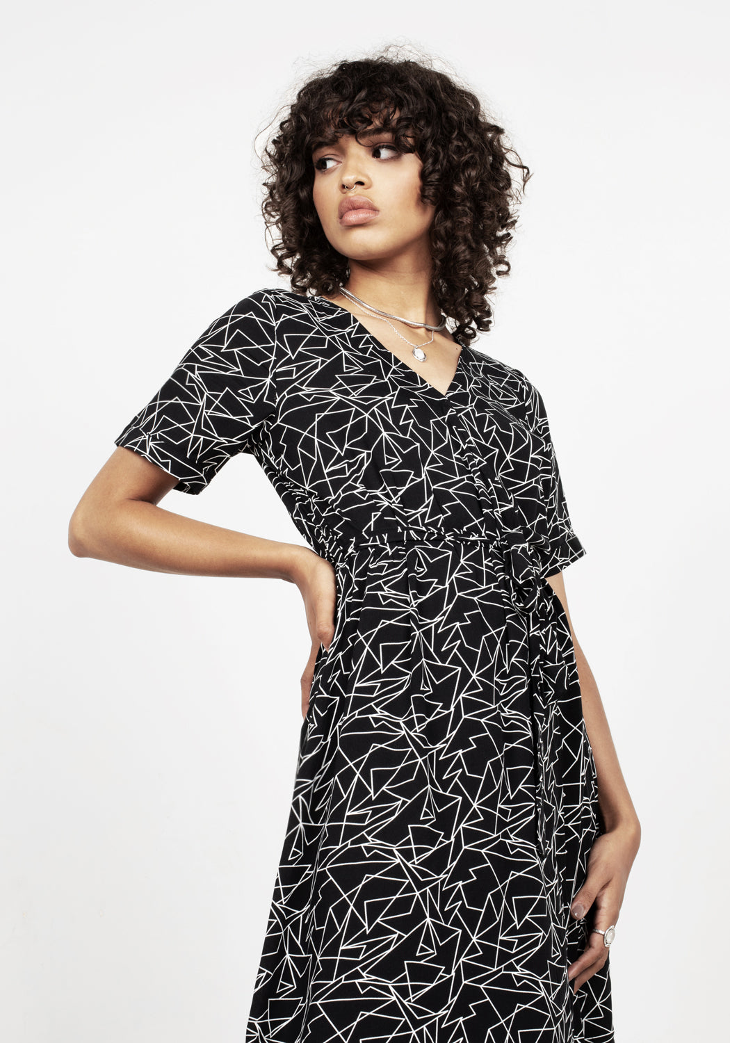 HYPATIA WRAP DRESS