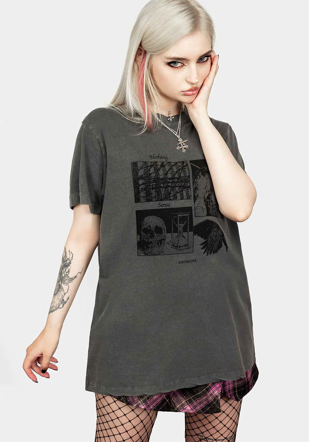 Sense Vintage Grey Washed T-Shirt