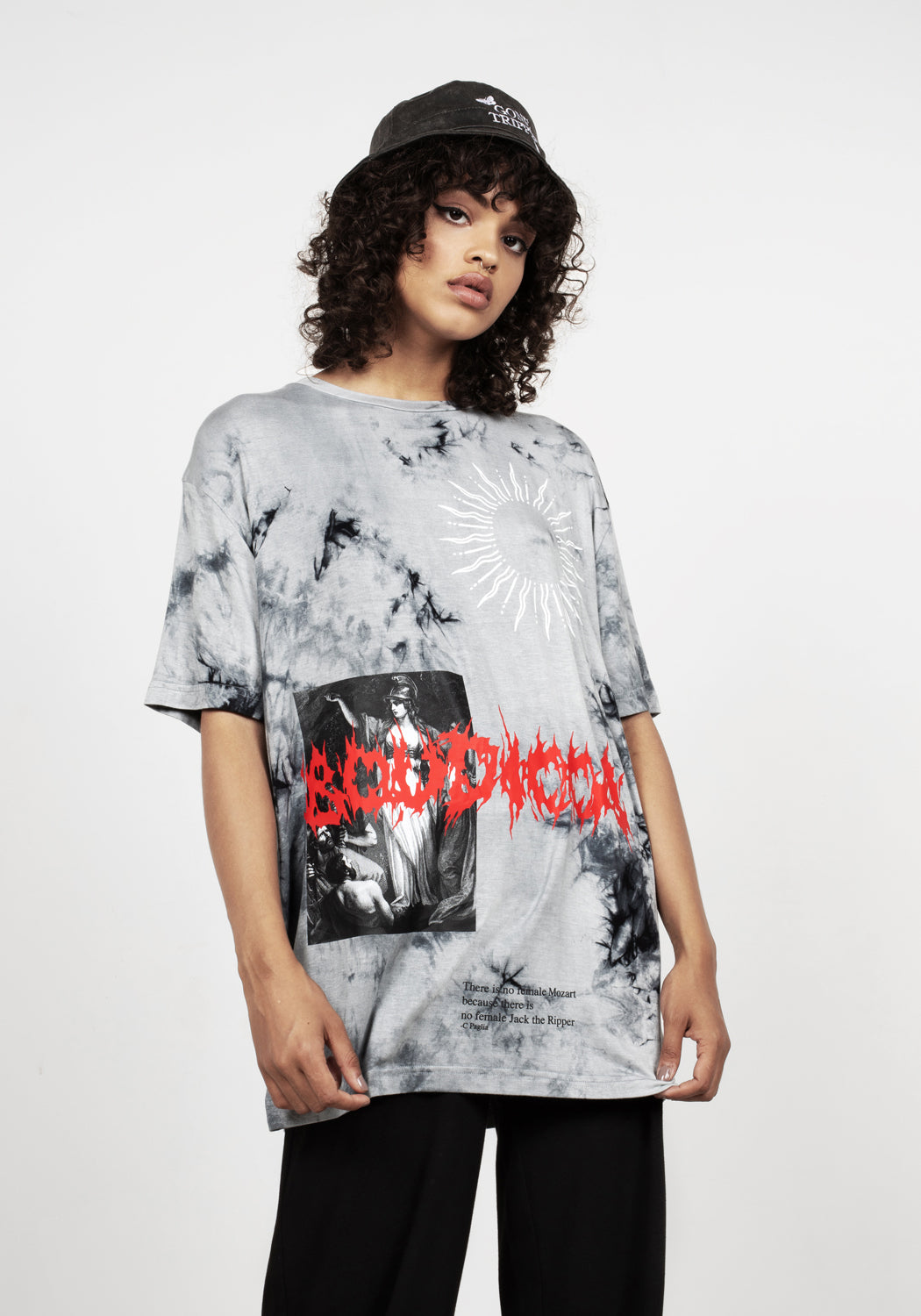 Vengeance Oversized Tie Dye Tee