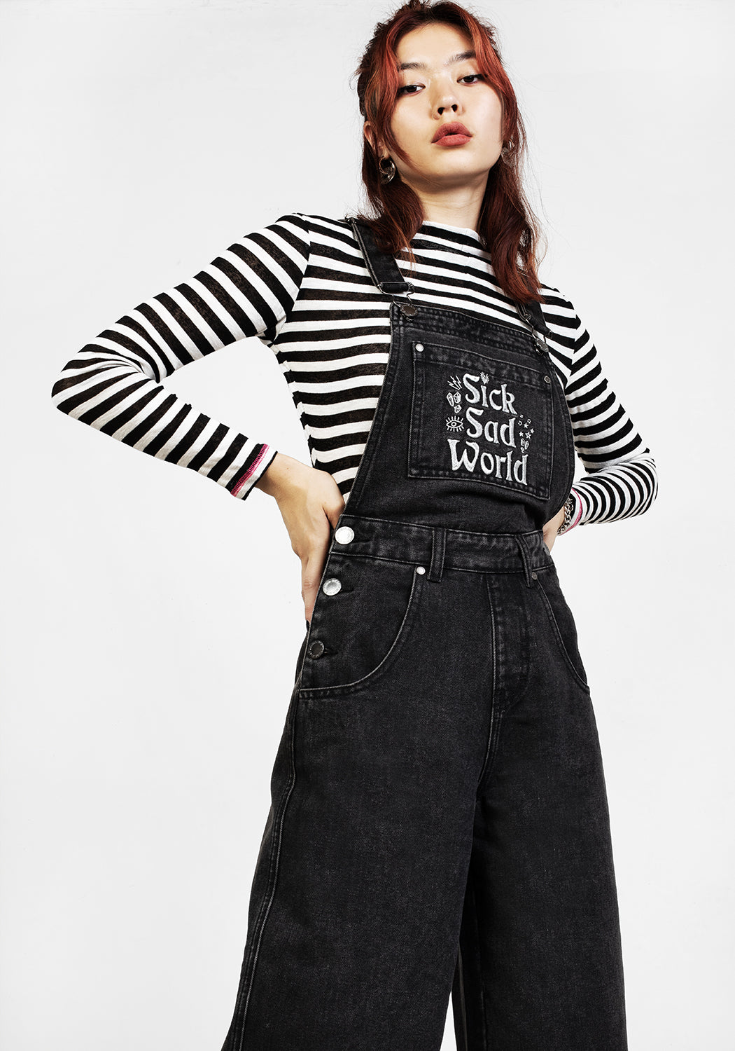 MORBID SLOUCHY DUNGAREES