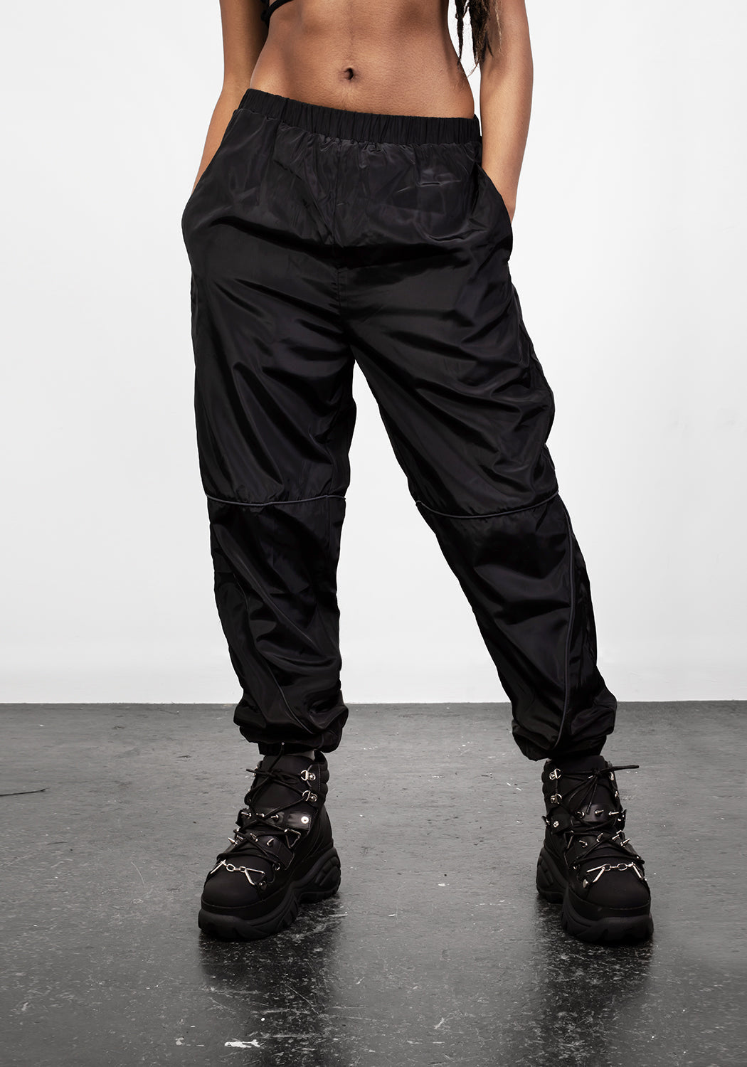 ARCANA REFLECTIVE TRACKSUIT PANTS