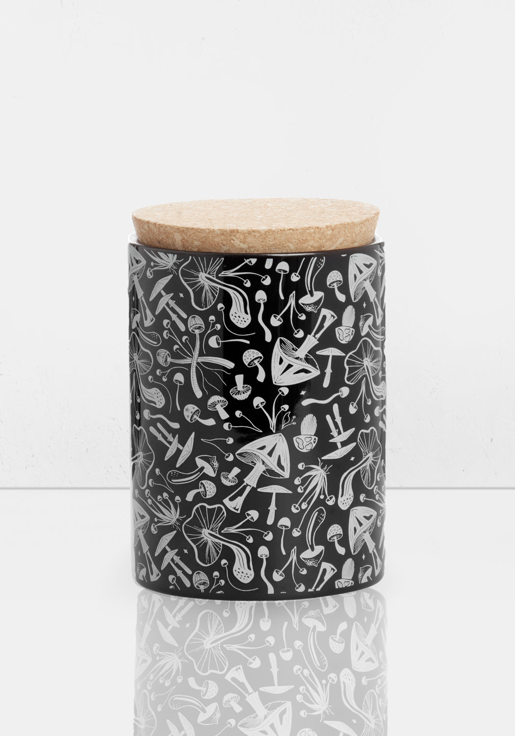 Mushroom Kitchen Storage Jar