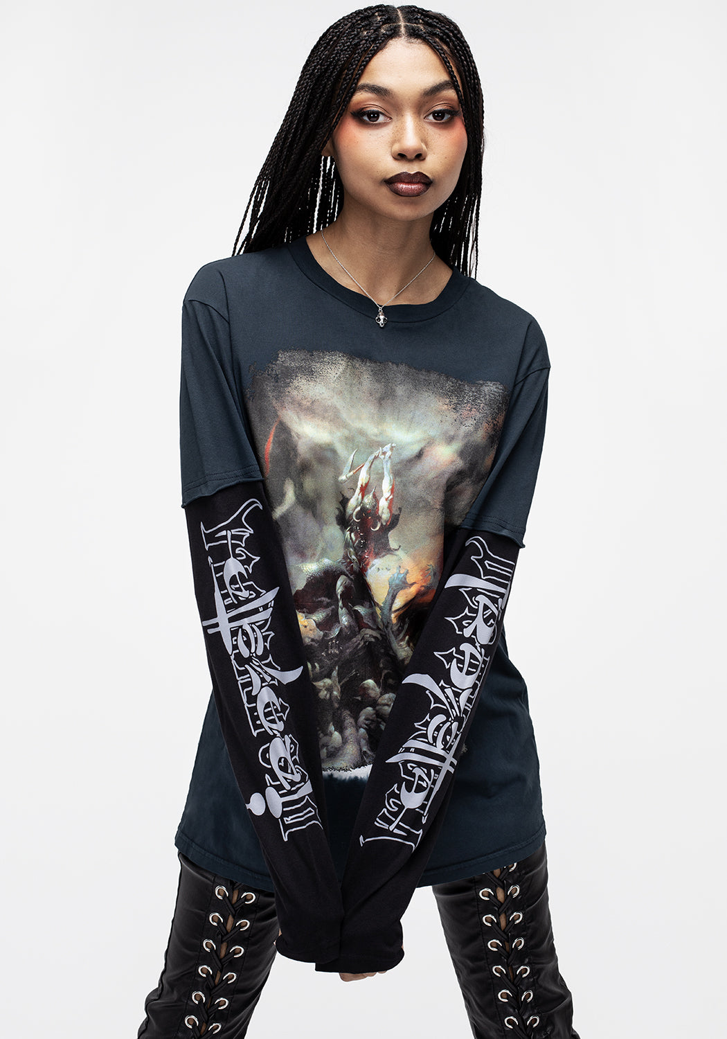 Frazetta Death Dealer 2 Long Sleeve T-Shirt