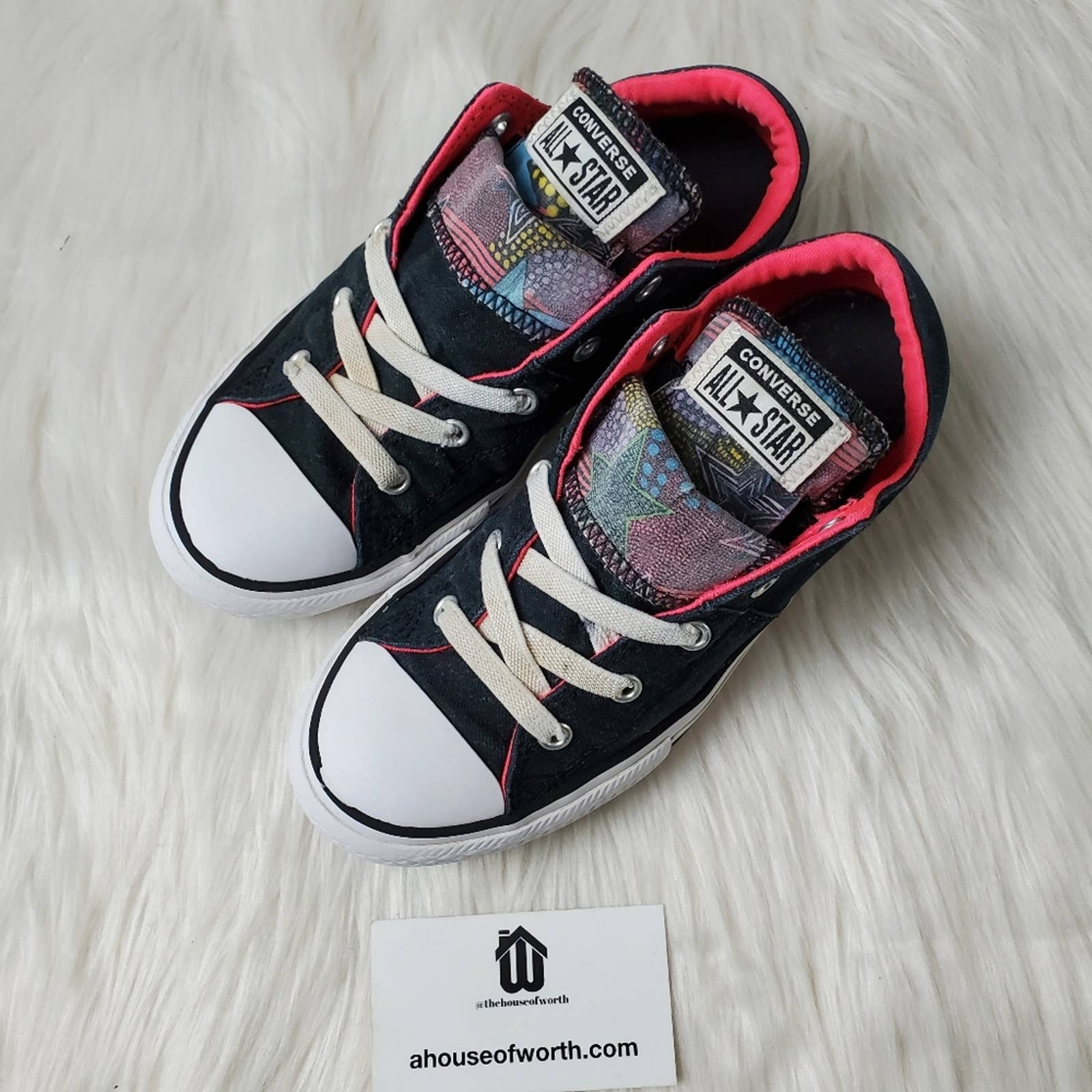 converse maddie double tongue