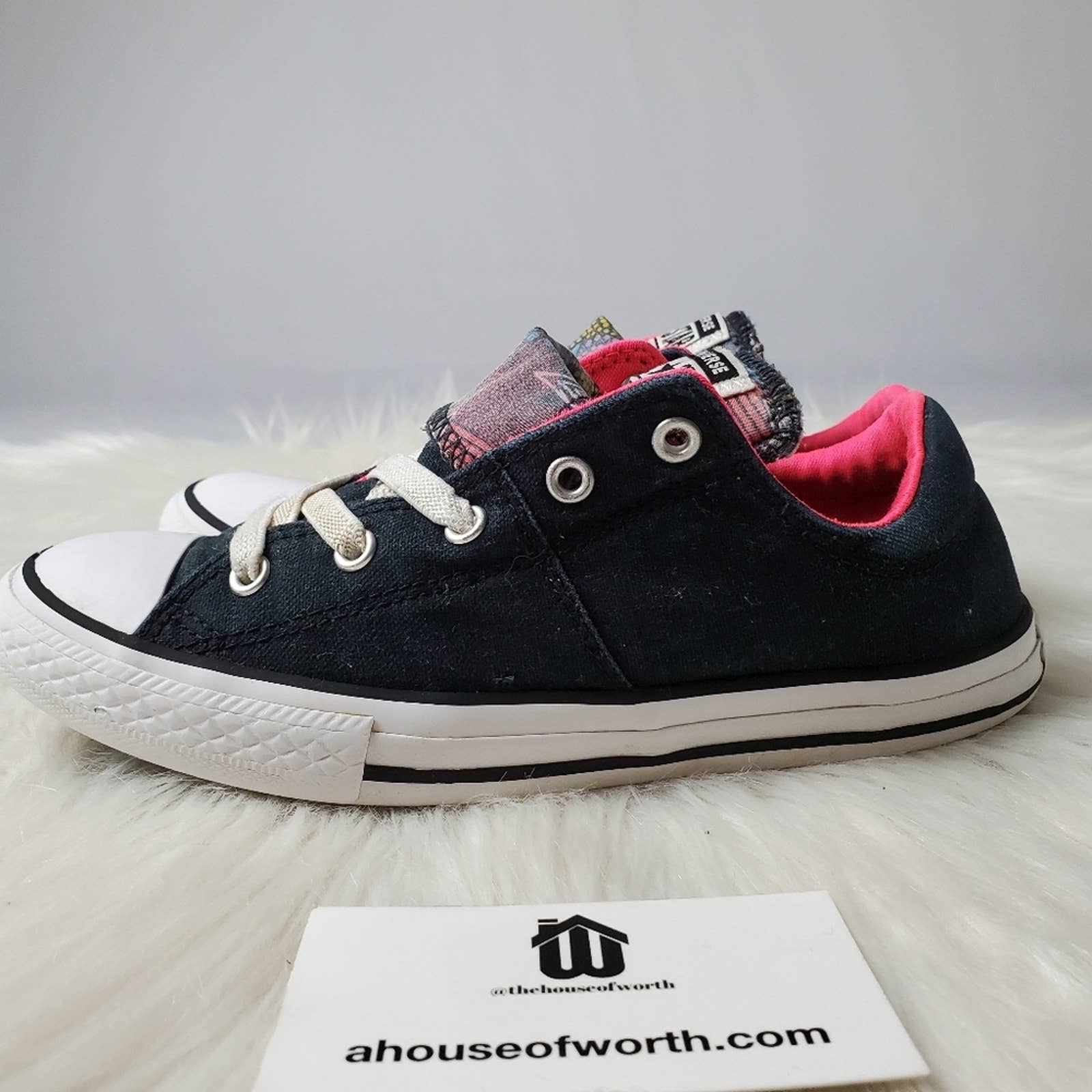 converse maddie double tongue