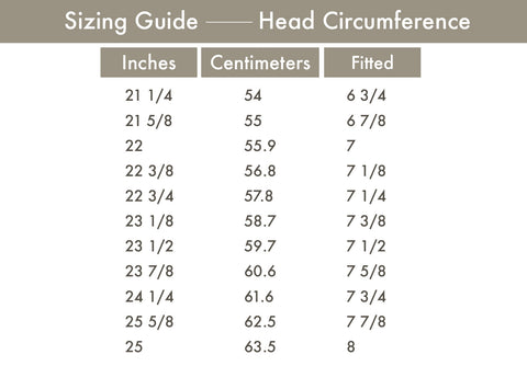 The Salt Ranch Sizing Guide