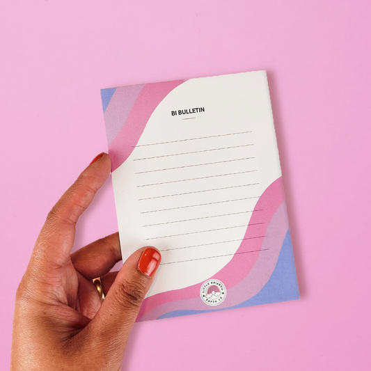 Gay Agenda Notepad – Little Rainbow Paper Co