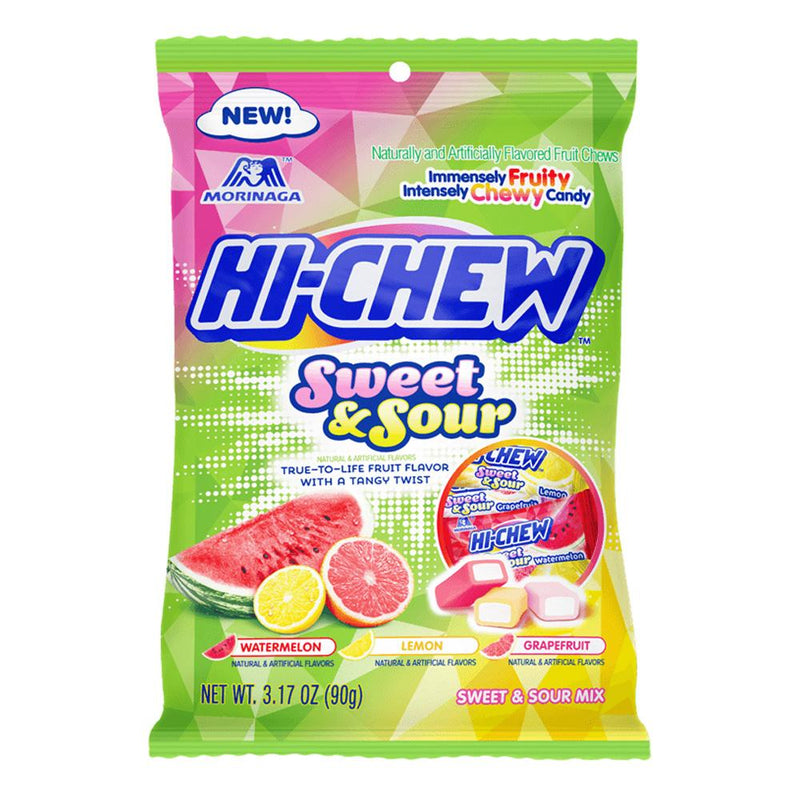 Hi-Chew Sweet & Sour Mix Peg Bag: 3.17oz 6ct