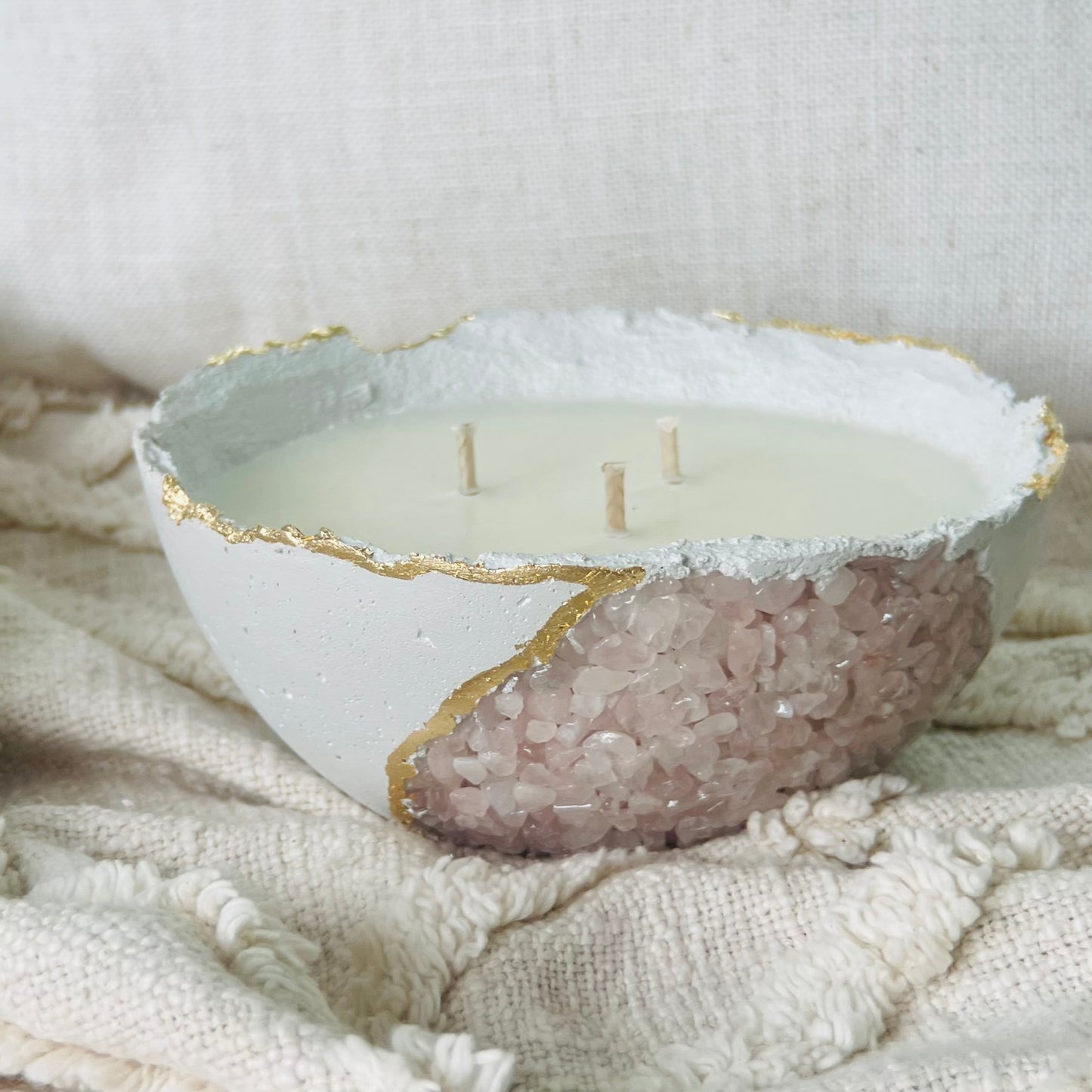 DIY FAUX WOODEN DOUGH BOWL CANDLE - Decorate with Tip and More