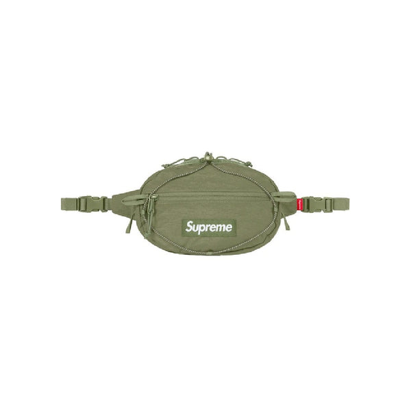 supreme waist bag green