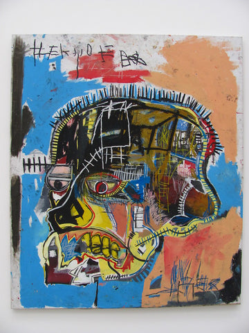 Untitled painting by Jean-Michel Basquiat, by Jeremy Thompson