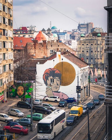 Street art cities in Europe - Belgrade, Serbia