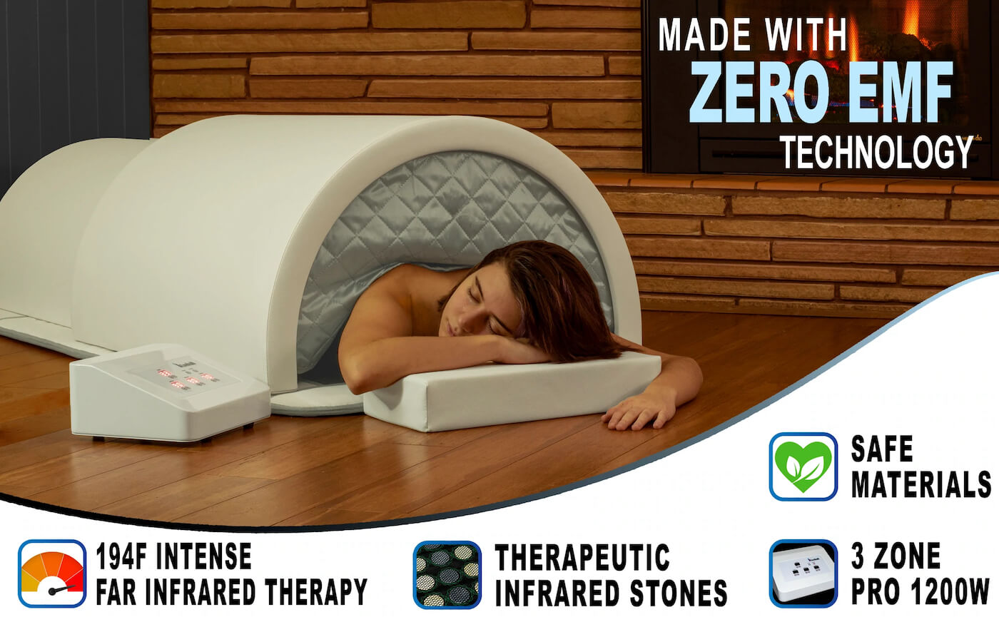 1Love™ Premium ZERO Sauna Dome Home Sauna (Below MSRP) – Divine Health Plus™