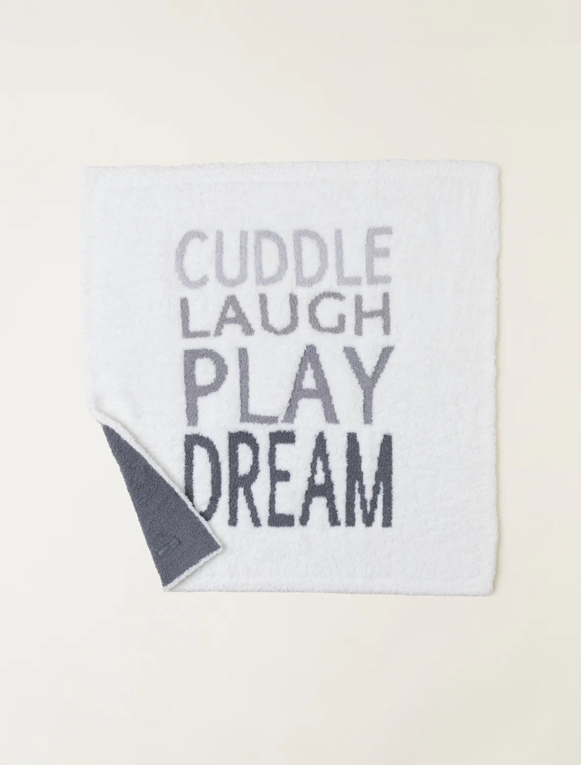 Barefoot Dreams CozyChic Cuddle Laugh Play Dream Stroller Blanket