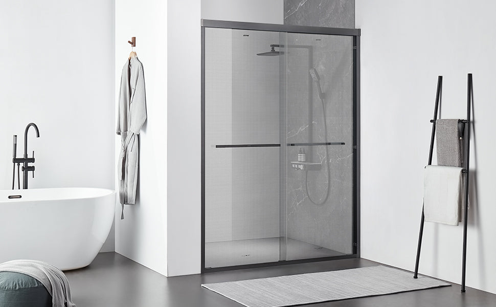 shower glass door
