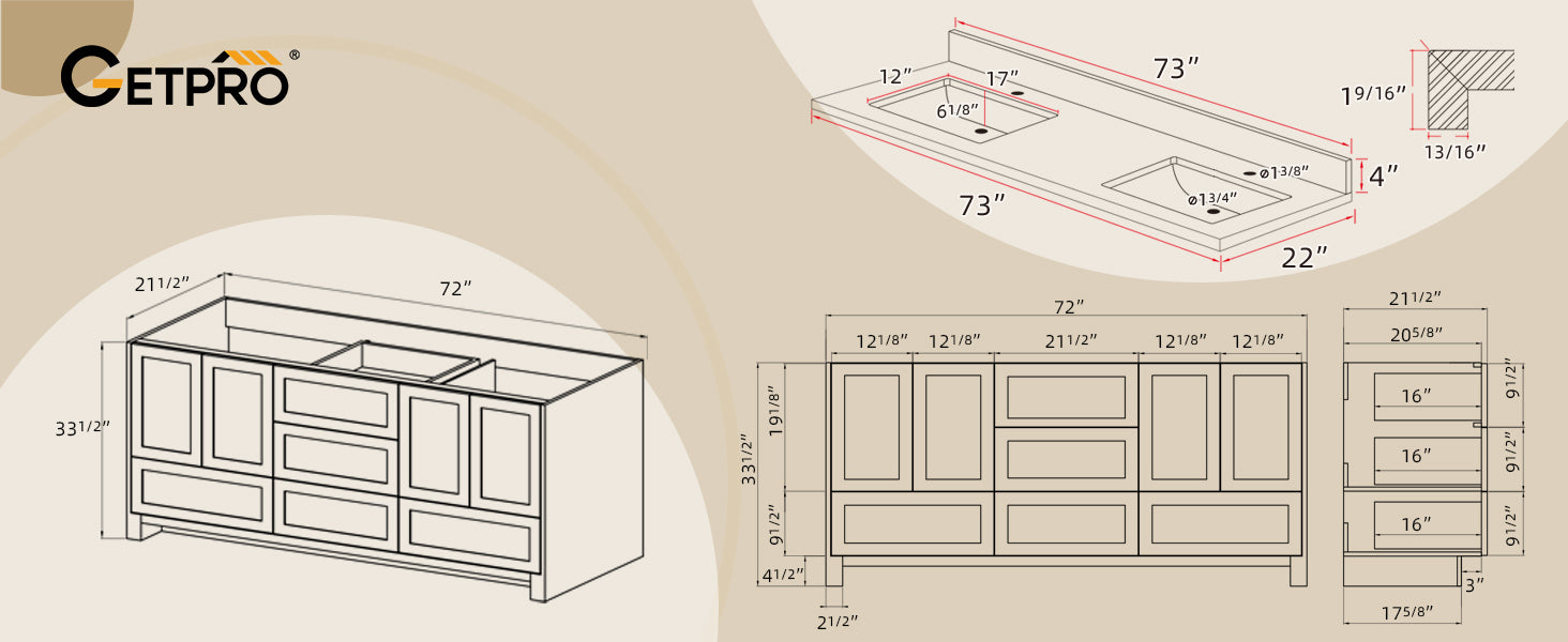 bathroom vanity with sink