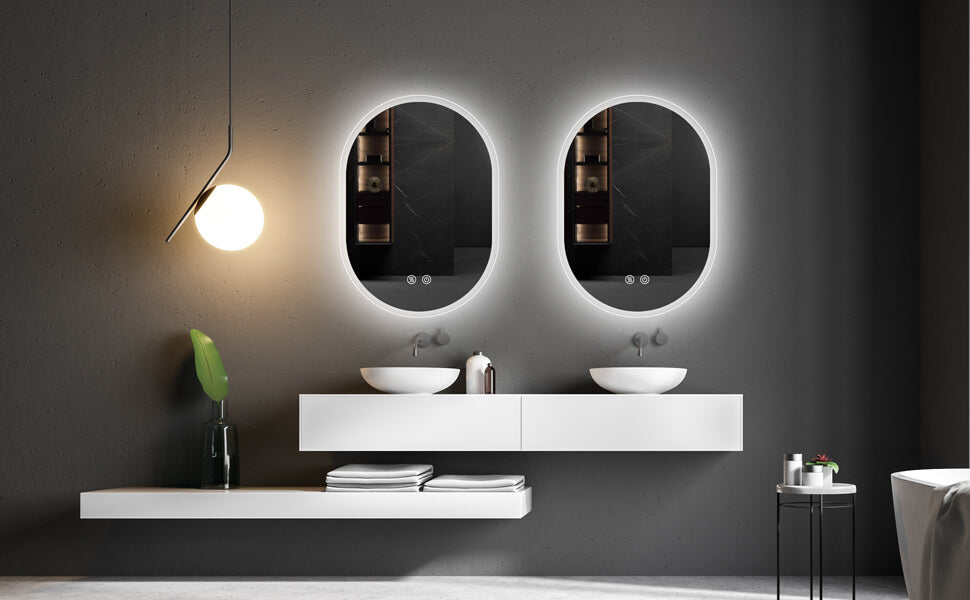getpro rectangular bathroom mirrors