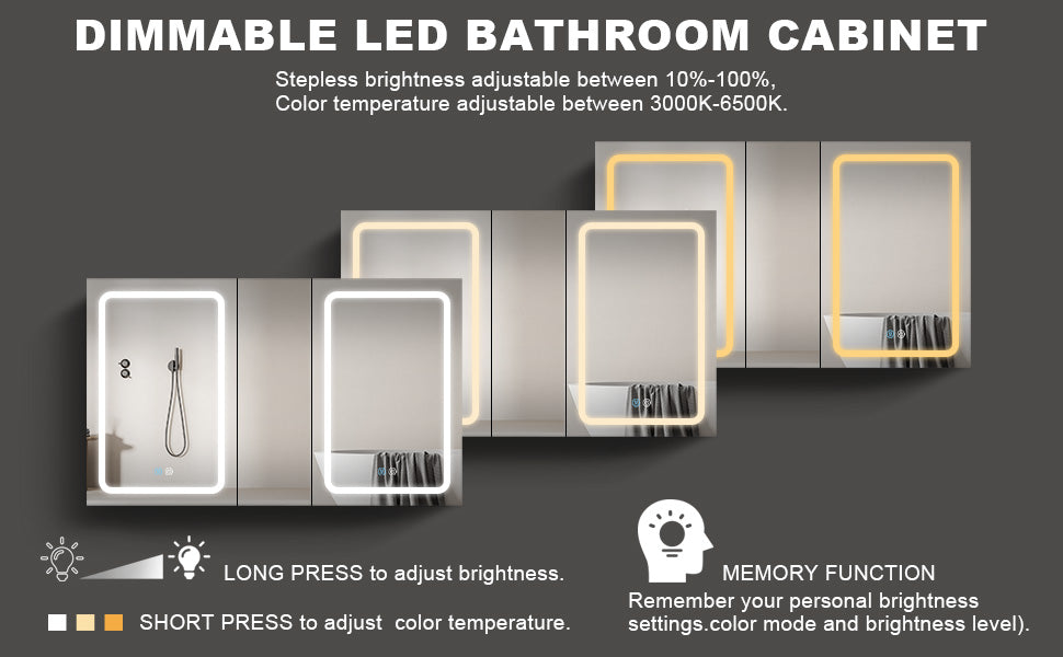 led medicine cabinet