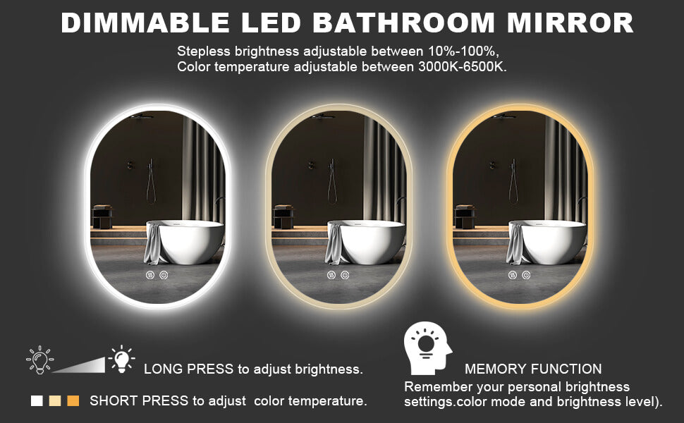 getpro modern bathroom mirrors