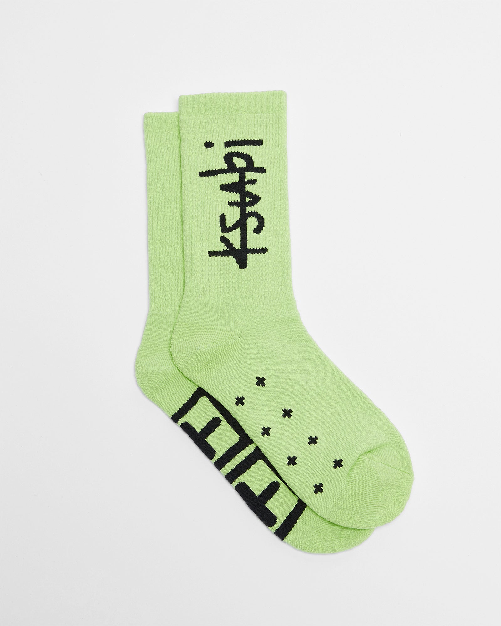 Cotton Blue Printed Socks - Qais