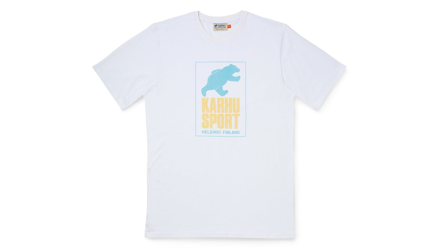 helsinki sport t-shirt white / impala US