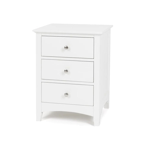 Three Drawers Jessica Bedside at Affordable Furniture
