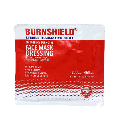 Burnshield Burn Face Mask 8" x 18"