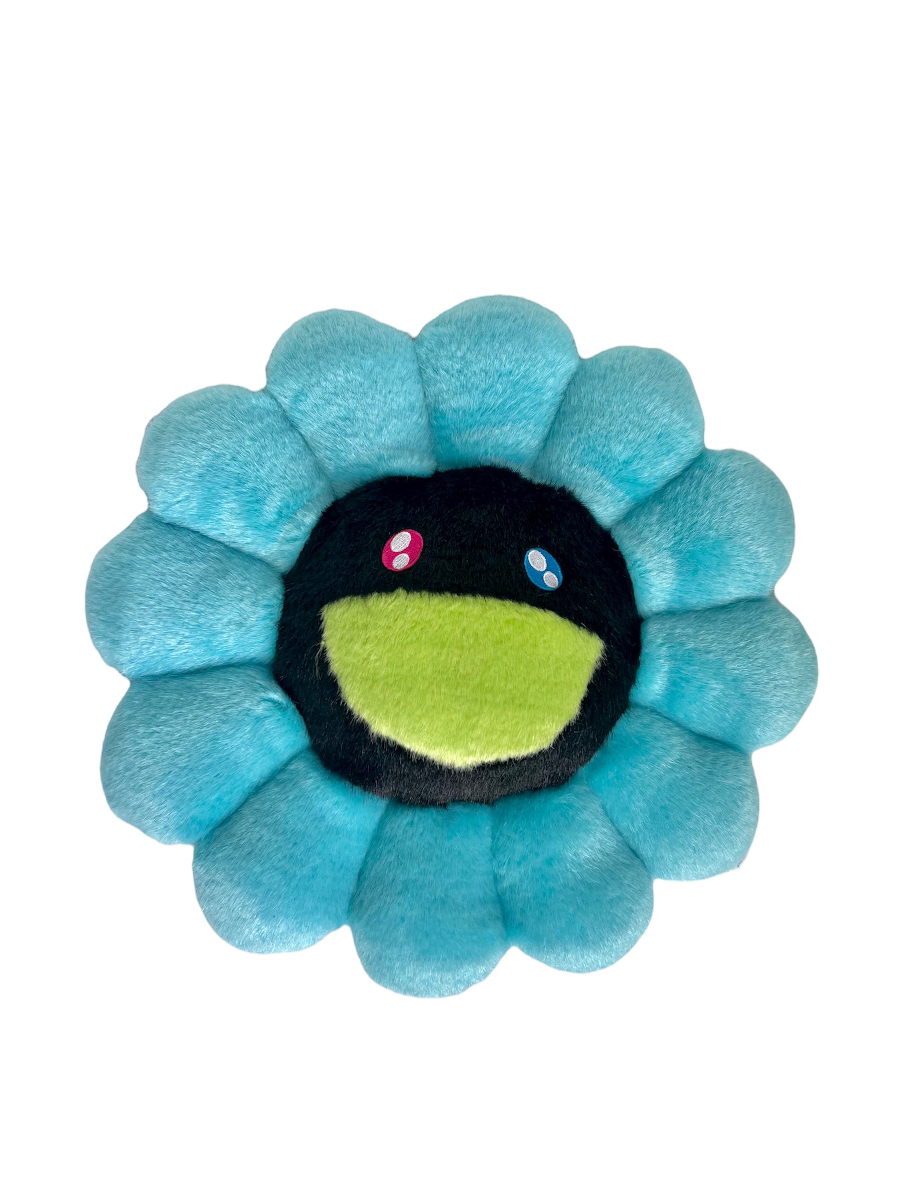 Takashi Murakami Flower Plush 60CM Blue/Turquoise/Yellow