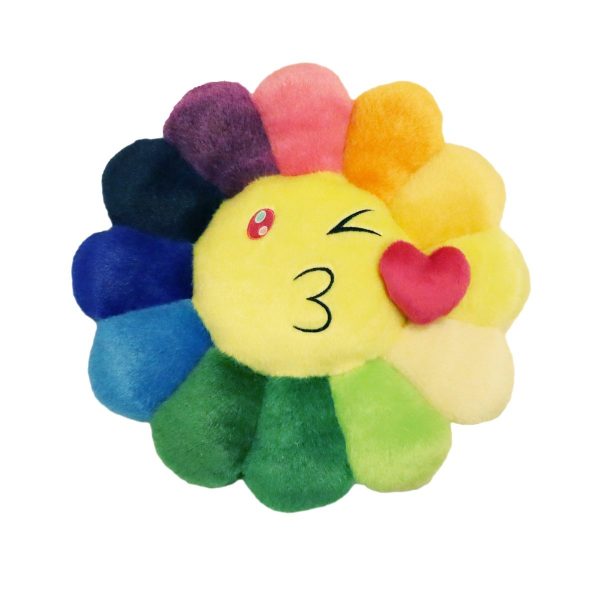 Kaikai Kiki Flower Plush Rainbow Takashi Murakami Flower Keychain Keychain  Kaikiki