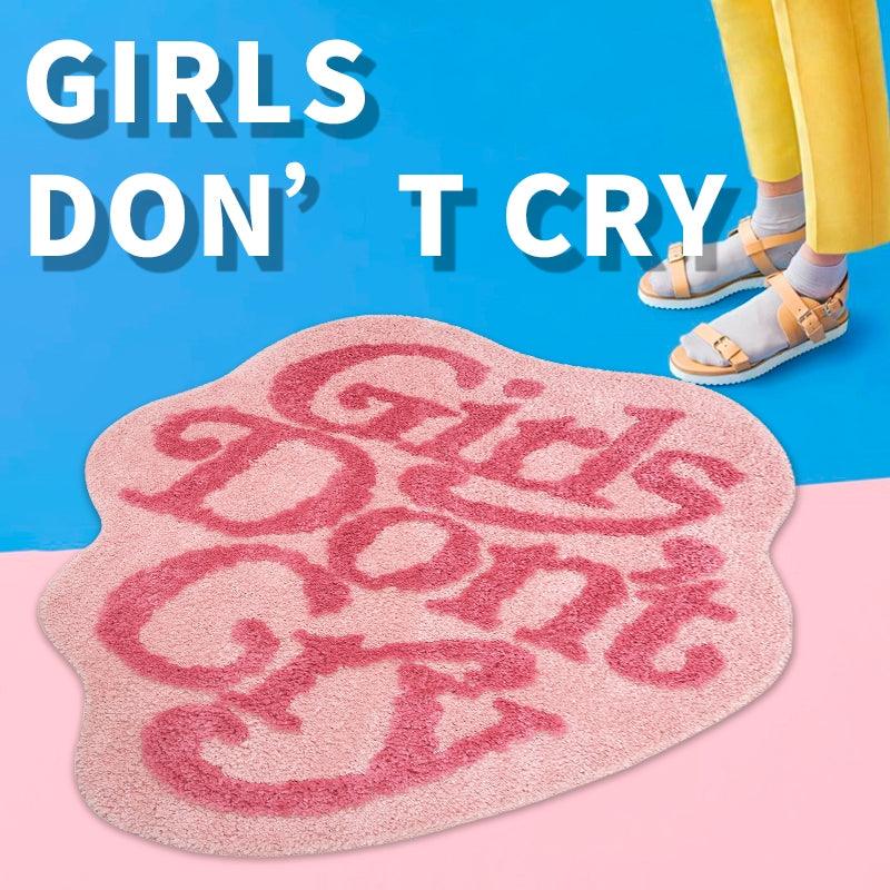 Girls Don’t Cry Rug Pink